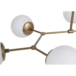 Kattovalaisin Linento Lighting Damar 6-osainen kulta