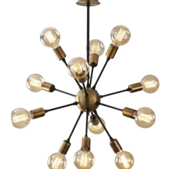 Kattovalaisin Linento Lighting Dixie 12-osainen pronssi