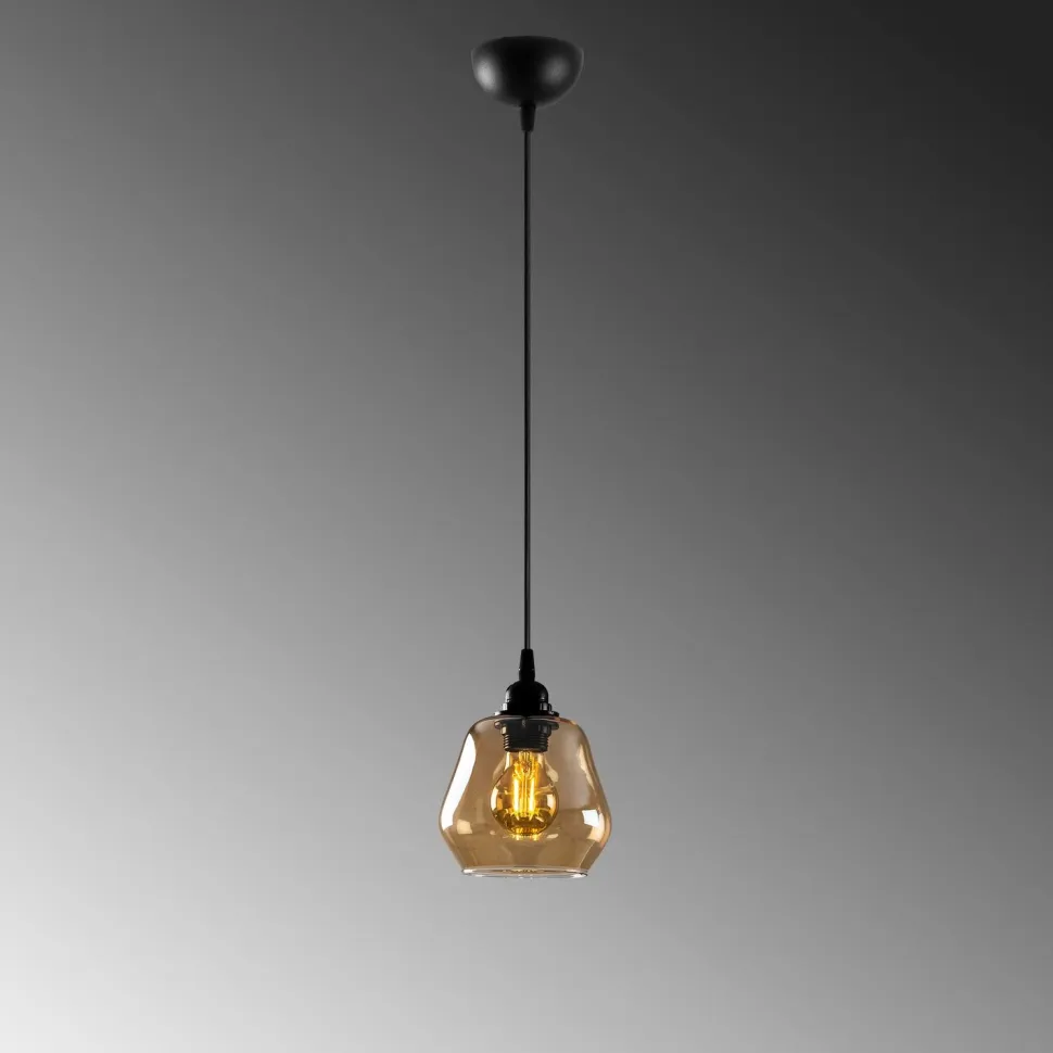 Kattovalaisin Linento Lighting Gold, musta/kulta