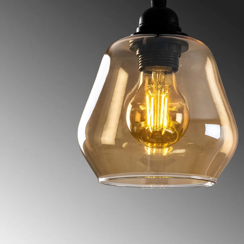 Kattovalaisin Linento Lighting Gold, musta/kulta