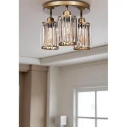 Kattovalaisin Linento Lighting Hugo 3-osainen kulta