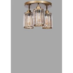 Kattovalaisin Linento Lighting Hugo 3-osainen kulta