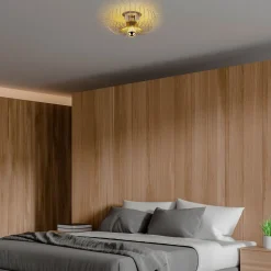 Kattovalaisin Linento Lighting Karsortel, Ø36cm, E27, max. 40W, IP20, kulta