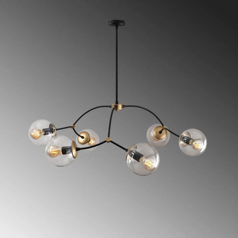 Kattovalaisin Linento Lighting Kromozom 6-osainen eri värejä