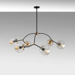 Kattovalaisin Linento Lighting Kromozom 6-osainen eri värejä