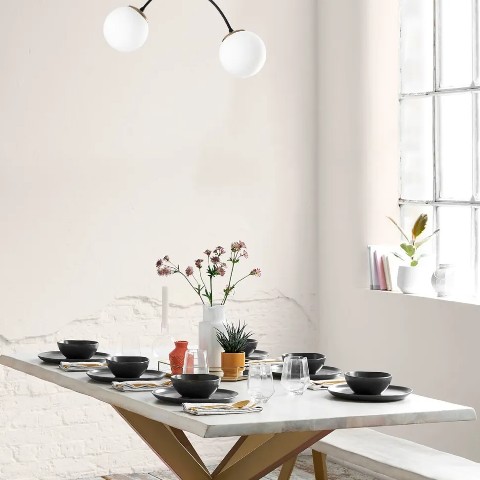 Kattovalaisin Linento Lighting Kromozom 2-osainen musta