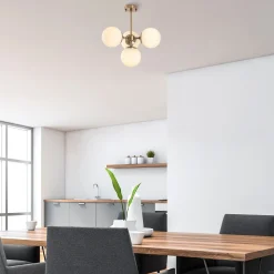 Kattovalaisin Linento Lighting Milla 4-osainen kulta