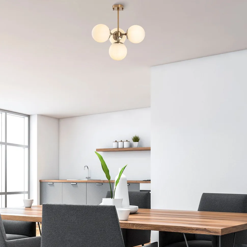 Kattovalaisin Linento Lighting Milla 4-osainen kulta