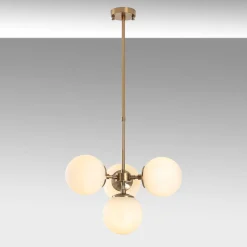 Kattovalaisin Linento Lighting Milla 4-osainen kulta säädettävä