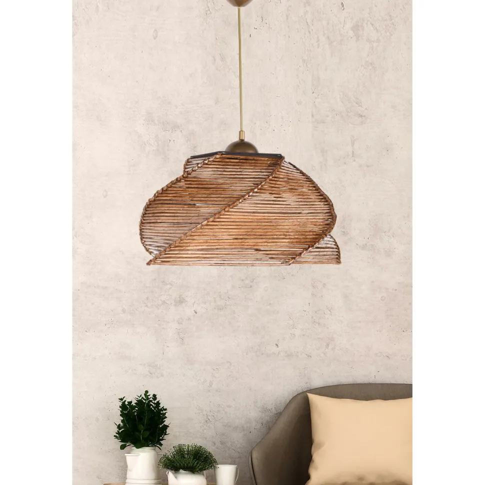 Kattovalaisin Linento Lighting Pentagone Ø36 cm puu