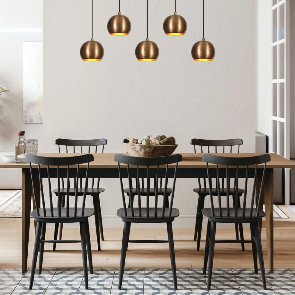 Kattovalaisin Linento Lighting Sivani 5-osainen pronssi