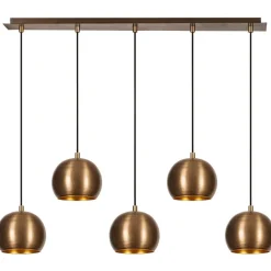 Kattovalaisin Linento Lighting Sivani 5-osainen pronssi