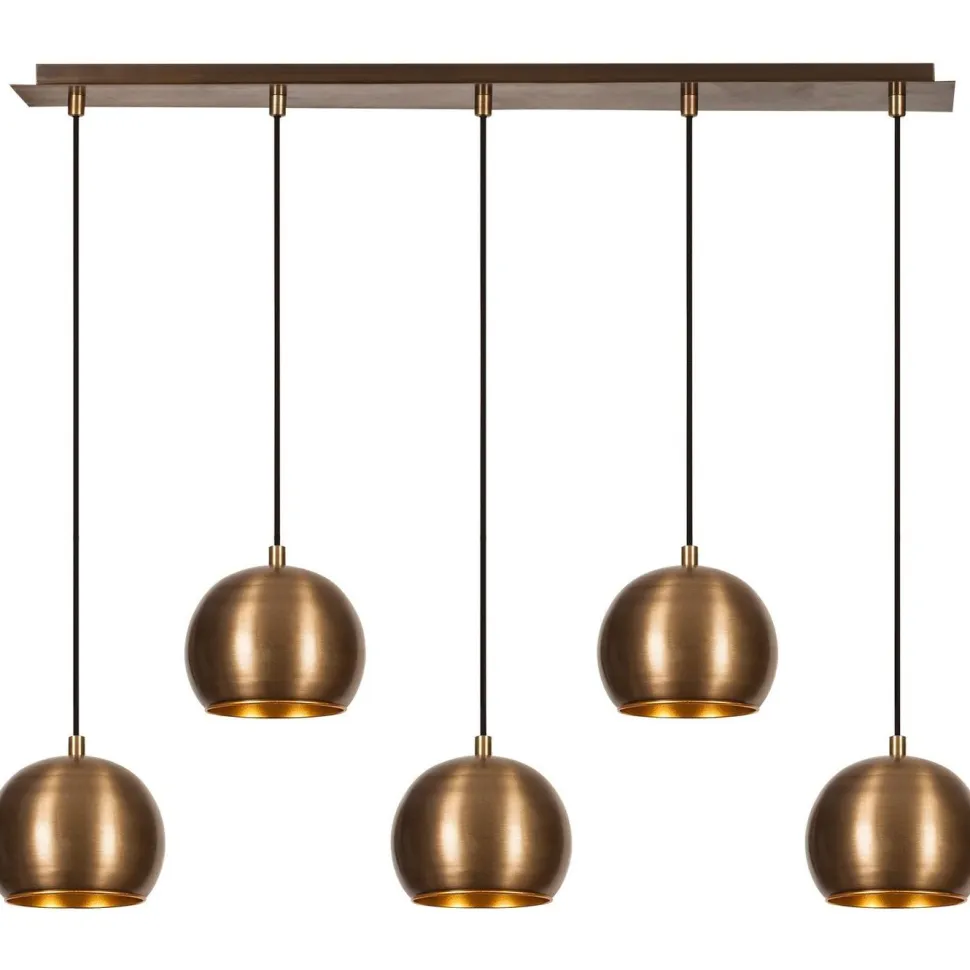 Kattovalaisin Linento Lighting Sivani 5-osainen pronssi