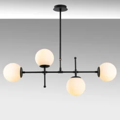 Kattovalaisin Linento Lighting Tachi 4-osainen musta