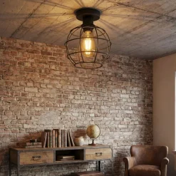 Kattovalaisin Linento Lighting Toptel musta