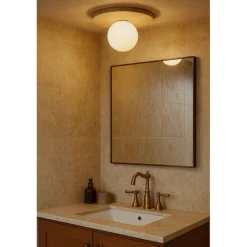 Kattovalaisin Linento Lighting Tor-Tun beige/valkoinen