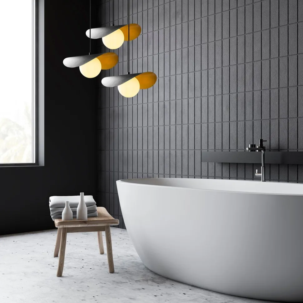 Kattovalaisin Linento Lighting Vatoz 3-osainen musta