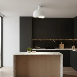 Kattovalaisin Linento Lighting Yontu valkoinen