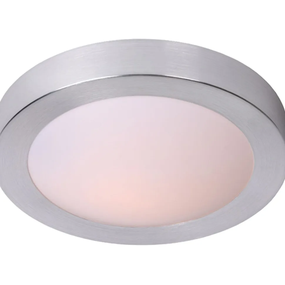 Kattovalaisin Lucide Fresh Ø35 cm IP44 satiinikromi