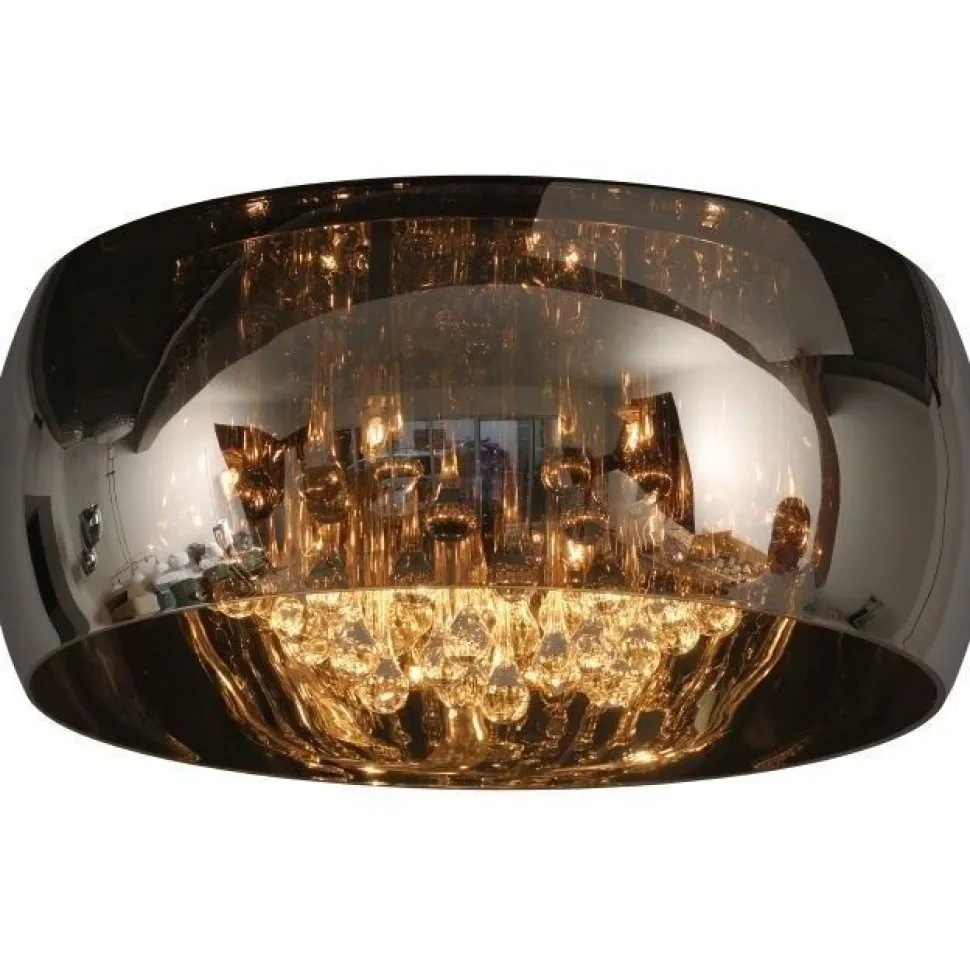 Kattovalaisin Lucide Pearl 5x42W 230V IP20 Ø 400mm kromi