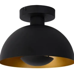 Kattovalaisin Lucide Siemon Ø25cm, musta
