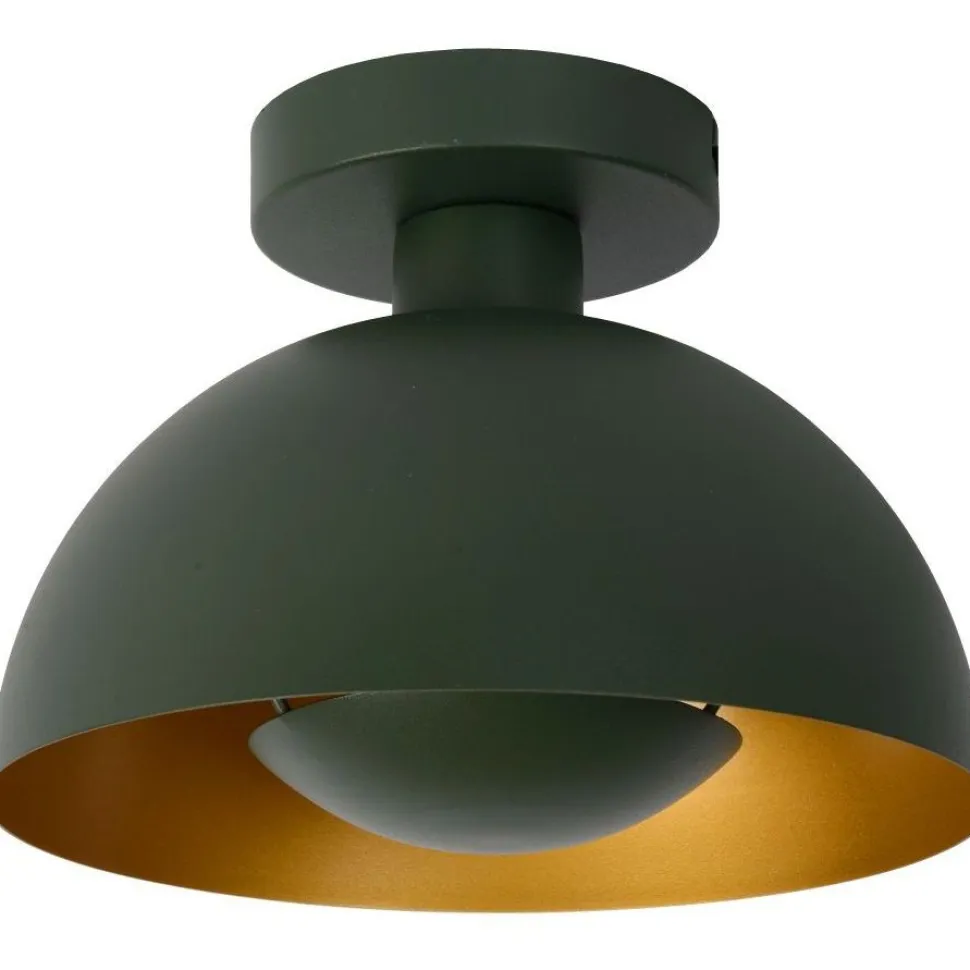 Kattovalaisin Lucide Siemon Ø25cm, musta