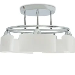 Kattovalaisin soikeilla varjostimilla e14 lampulle 200 w
