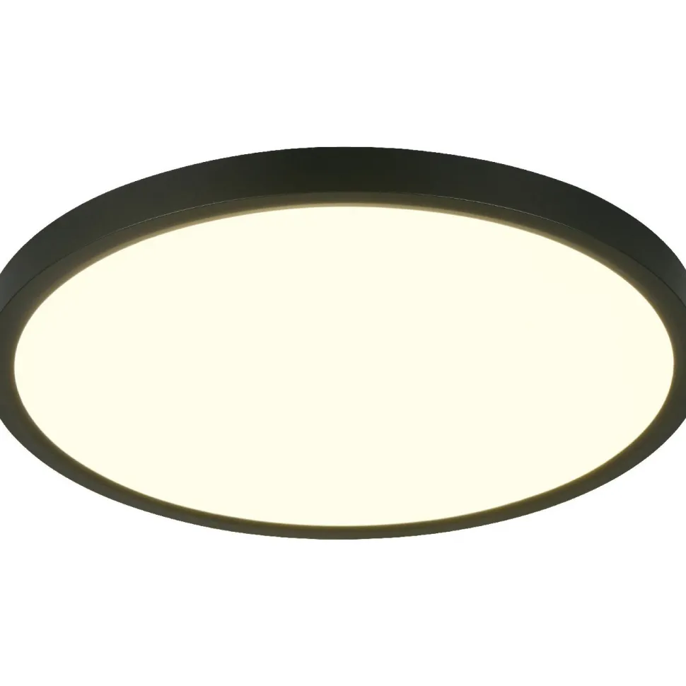 Kattovalaisin Trio Draco, LED, 40cm, mattamusta