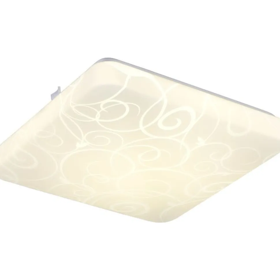Kattovalaisin Trio Mandria IV LED neliö 4000K valkoinen