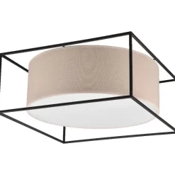 Kattovalaisin Trio Ross, 50x50cm, E27, beige