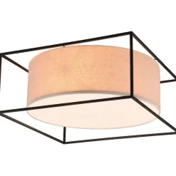 Kattovalaisin Trio Ross, 50x50cm, E27, beige