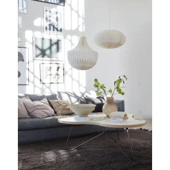 Kattovarjostin PR Home Anita Ø40 cm valkoinen