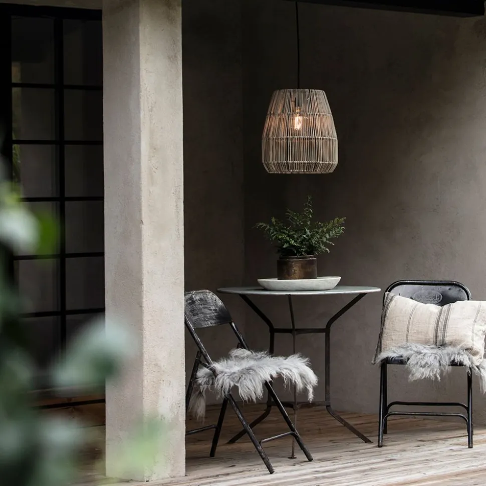 Kattovarjostin PR Home Saigon Ø280x300 mm harmaa