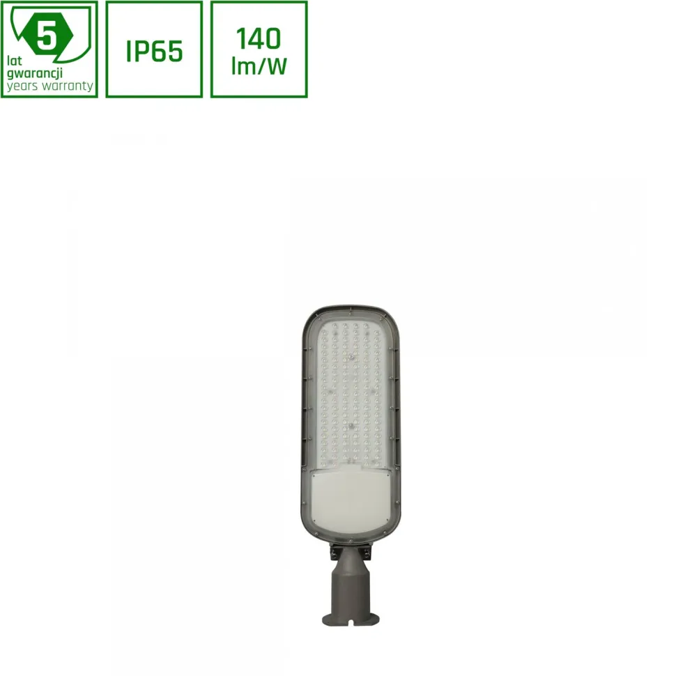 Katuvalaisin Spectrum Streetos 2 4000K 145/75° IP65 IK09 harmaa, eri vaihtoehtoja