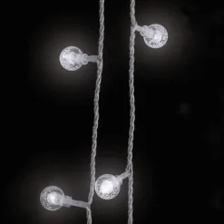 Keijuvalonauha pallo 40m 400 LED-valoa kylmä valk. 8-toiminen