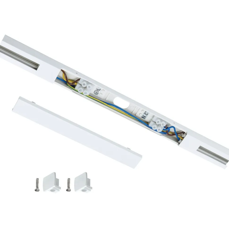 Keskisyöttömoduuli Paulmann URail 304x18mm max. 1000W valkoinen