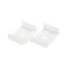 Kiinnike Hide-a-lite LED-lumiiniprofiilille Art valkoinen 2kpl