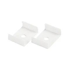 Kiinnike Hide-a-lite LED-lumiiniprofiilille Art valkoinen 2kpl