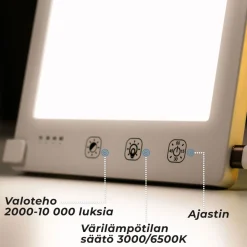 Kirkasvalolamppu Lykke Pro 1000 valkoinen