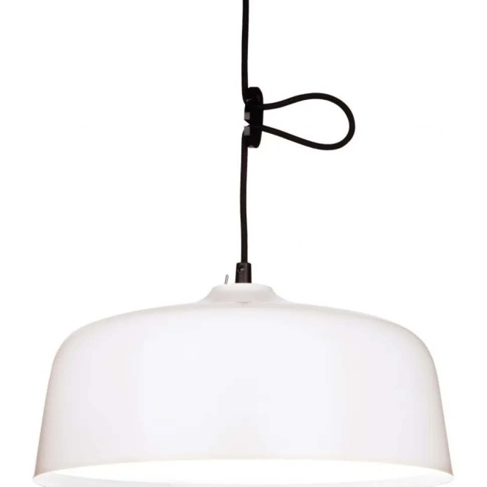 Kirkasvalolamppu/riippuvalaisin Innolux Candeo Ø 388x180 mm valkoinen