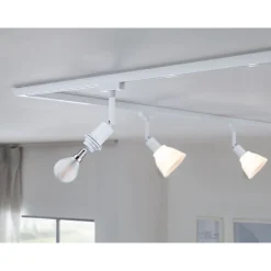 Kiskospotti Paulmann URail DecoSystems Basic E14 max. 20W himmennettävä valkoinen