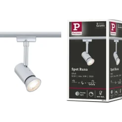 Kiskospotti Paulmann URail Runa GU10 max. 10W himmennettävä mattakromi
