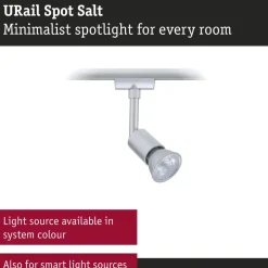 Kiskospotti Paulmann URail Salt GU10 max. 10W himmennettävä mattamusta