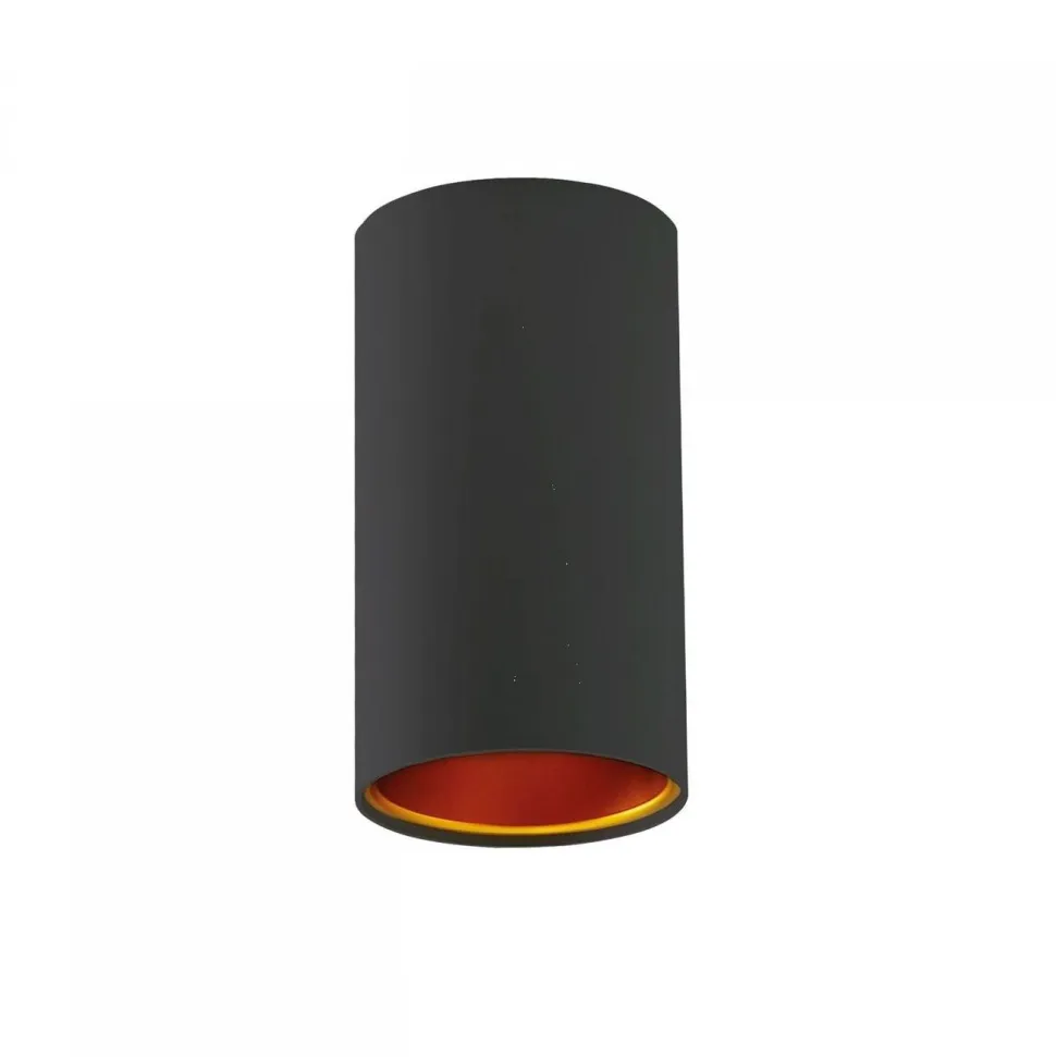 Kohdevalaisin Spectrum Chloe GU10 ei-säädettävä Ø70x128mm kullanvärinen sisäosa