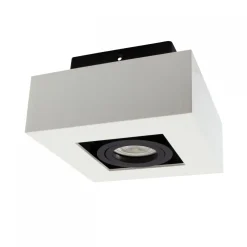 Kohdevalaisin Spectrum Mirora GU10 145x145x85mm pinta-asennettava valkoinen