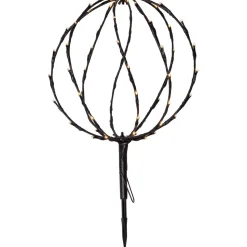 Koristevalaisin Star Trading Sphere, ulko- ja sisäkäyttöön, 30cm, musta