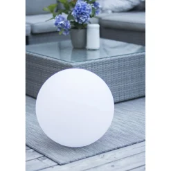 Koristevalaisin Star Trading Twilights, ulko- ja sisäkäyttöön, 25cm, valkoinen