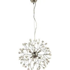 Kristallikattovalaisin Aneta Lighting Viva ø 55 cm kromi/kirkas K9-kristallilasi