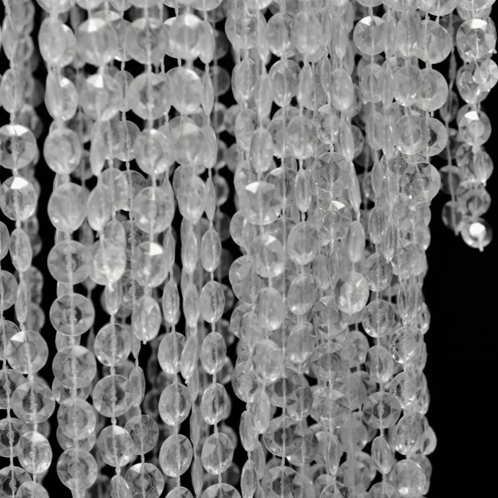 Kristallinen riippuva kattokruunu 26 x 70 cm