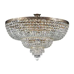 Kristallivalaisin Maytoni Diamant Crystal Palace 14-G 800 mm antiikkikulta